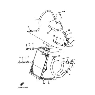 BOLT, FLANGE(2GU)