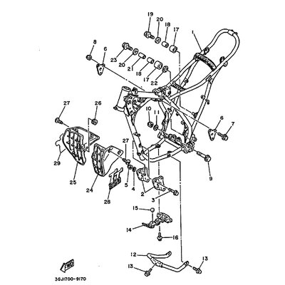 BOLT, FLANGE (2H7)