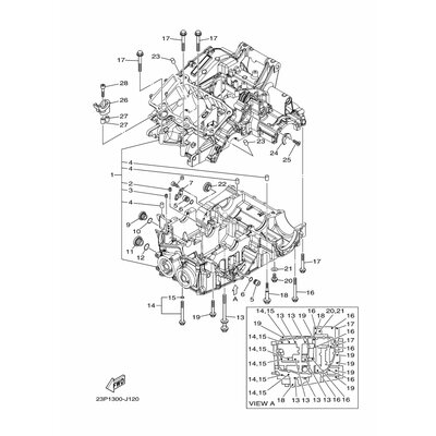 BOLT, FLANGE (8M6)