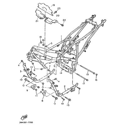 BOLT, FLANGE (5G2)